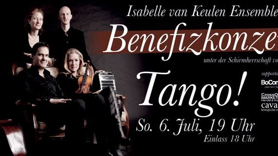 Tango-Weltklasse in Hannover: Isabelle van Keulen mit ihrem Ensemble