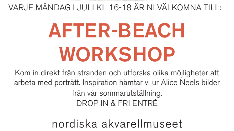 AFTER-BEACH WORKSHOP