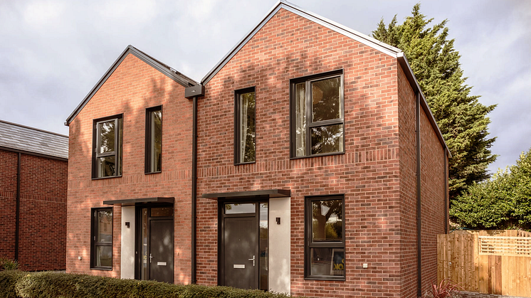 BoKlok on the Brook show home, Bristol.