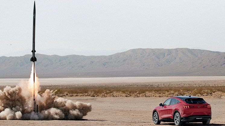 Mustang Mach-E slår tyngdekraften og raketvidenskaben i ny videokampagne