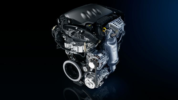 Peugeots nya bensinmotorfamilj - PureTech - med snåla och vridstarka motorer. Trecylindriga 1,2-liters motorer med Stop&Start med och utan turboladdning.