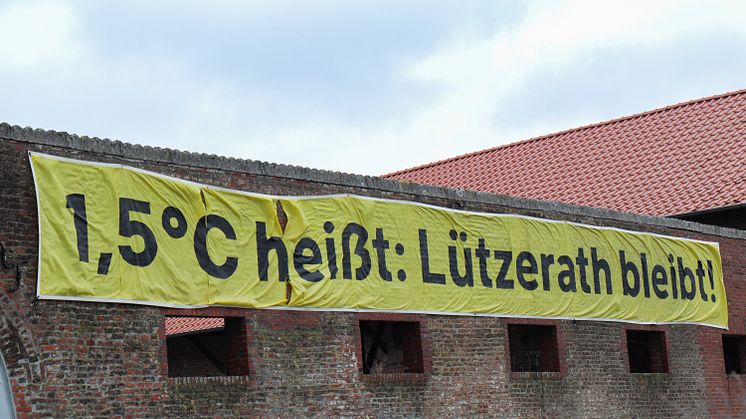 Bürgerwerke unterstützen Bündnis #UnternehmenKlimaschutz und fordern, Abbau der Braunkohle unter Lützerath zu stoppen