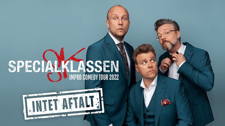 Trioen ’Specialklassen’ lancerer 2022-turné for deres nye comedyshow