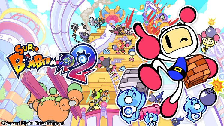 KABOOM: SUPER BOMBERMAN R 2 WILL BE AVAILABLE WORLDWIDE ON SEPTEMBER 14th*!