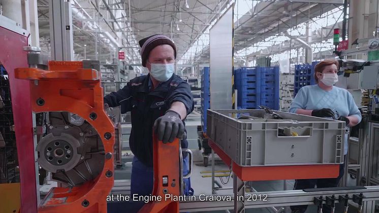 A Ford krajovai gyárában újabb mérföldkőhöz ért az EcoBoost motorok gyártása