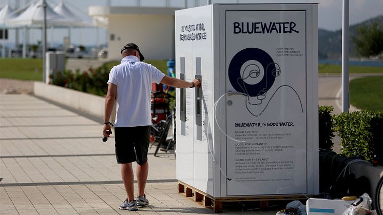 Bluewater delivers chilled still and sparkling water purified of contaminants such as micro-plastics that are found increasingly in tap water around the world