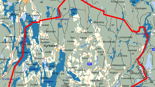 Karlskoga Elnäts koncessionsområde