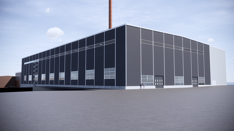 Det nya gjuteriet i Skövde får en fabriksyta på 11 000 kvadratmeter.