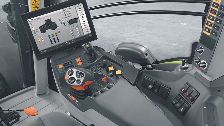 Intuitive operation and optimum convenience. Photo: CLAAS.
