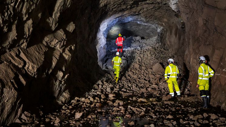 Första delsträckan av Stockholms nya avloppstunnel klar