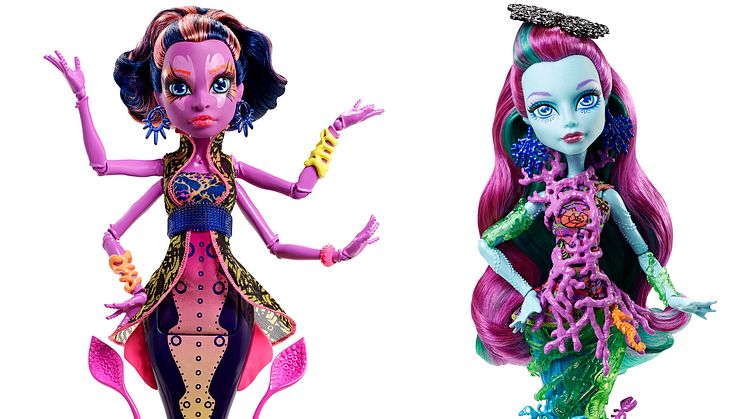 Monster High "DGS" Schreckensriff-Schülerinnen Puppen Sortiment (2)