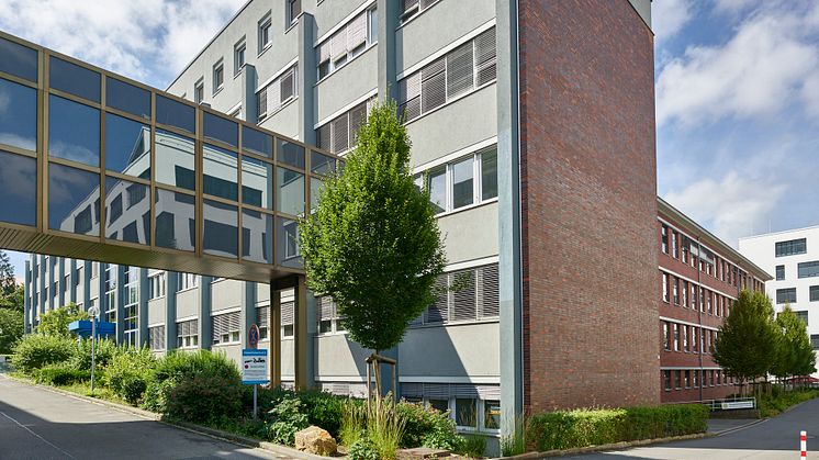Büroensemble Frankenstraße 150a-d und 152 auf dem Frankencampus in Nürnberg; Bildrechte/Image rights: Aroundtown