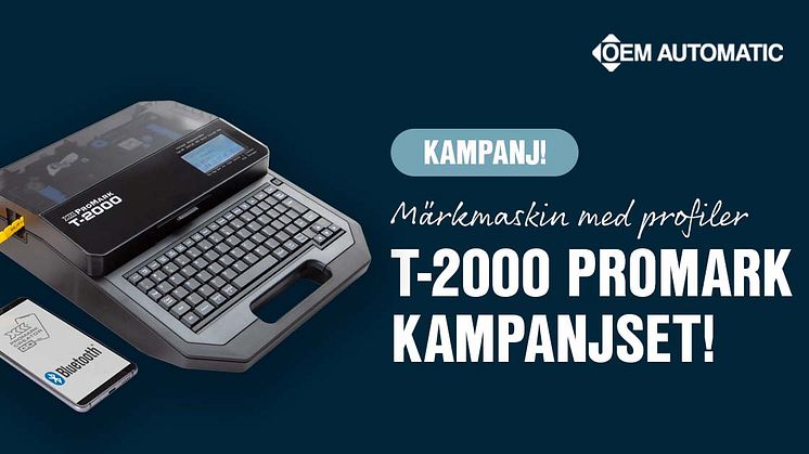 Kampanj | Promark T-2000 | Partex | OEM Automatic