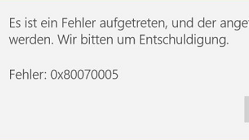 Wie kann ich den Fehlercode 0x80070005 lösen? 100% Erfolg!