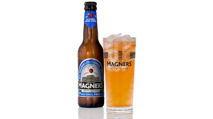 Magners Alcohol Free Irish Cider släpps på alla Systembolagsbutiker 1 juni