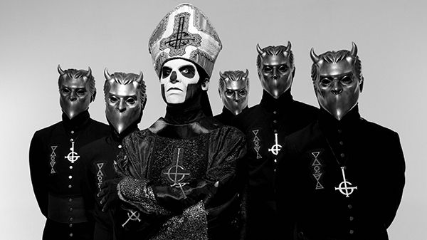 GHOST INTAR HOVET MED THE POPESTAR TOUR 2017