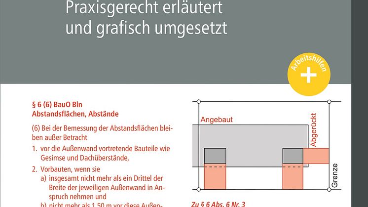 Bauordnung für Berlin im Bild