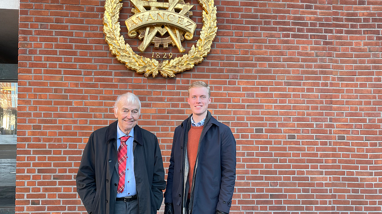 Från vänster: Bert-Inge Hogsved och Nils Grimbeck. 
