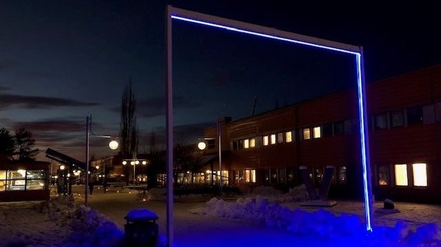 Nu tänds vinterbelysningen för ett tryggare och attraktivare Campus Luleå