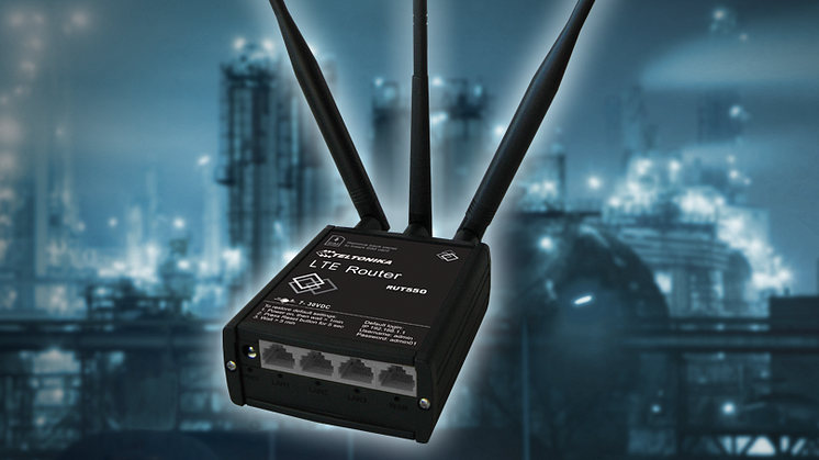 4G router med switch för M2M 