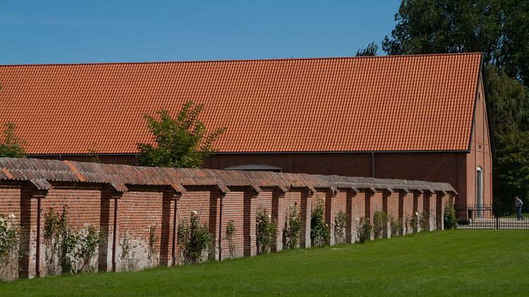 Ladebygningen ved Voergaard Slot