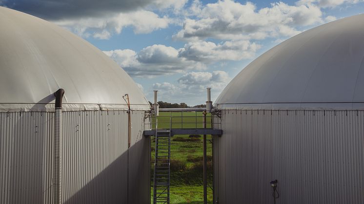 Im Herbst beginnt die Produktion in einer von Europas größten Biogasanlagen