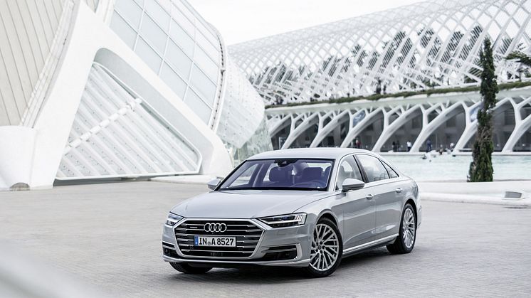 Audi A8 utsedd till ”World Luxury Car 2018”