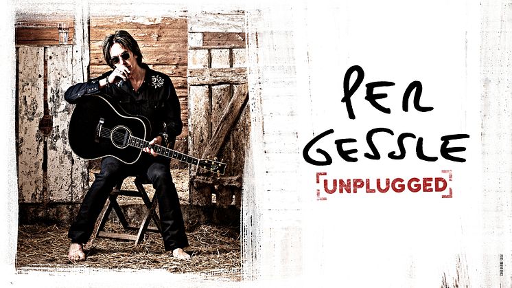 Sverigeturnén ”Per Gessle Unplugged” till Sara kulturhus i vår