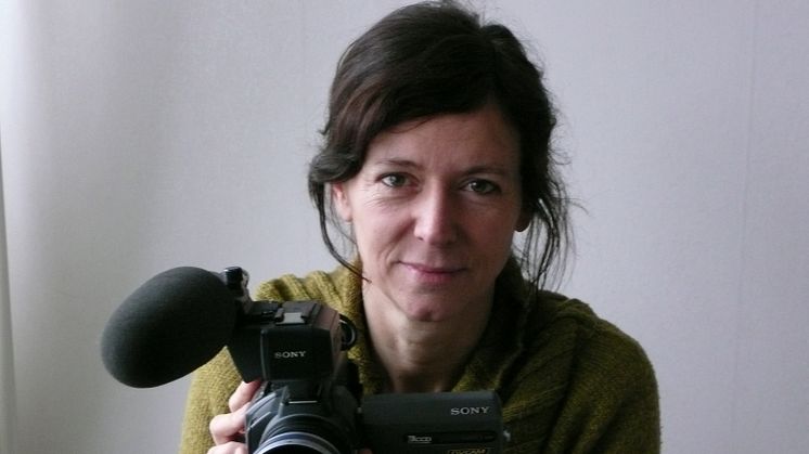 Dokumentärfilmaren Lotta Ekelund. Foto: Martina Ivérus