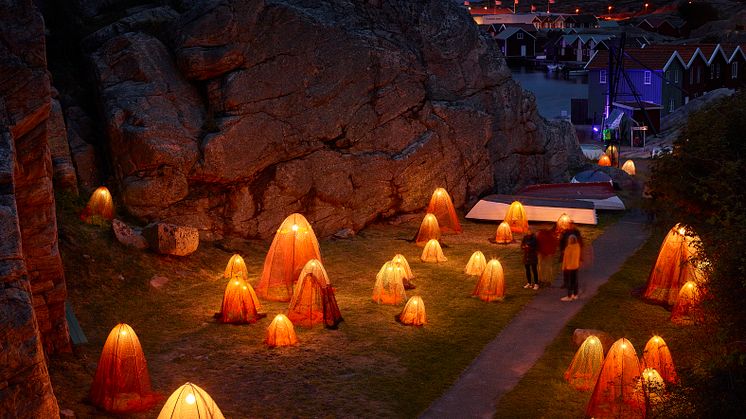 Grenseregionen Vest Sverige byr på mange fine lysfestivaler i høst. Foto: Robin Hayes