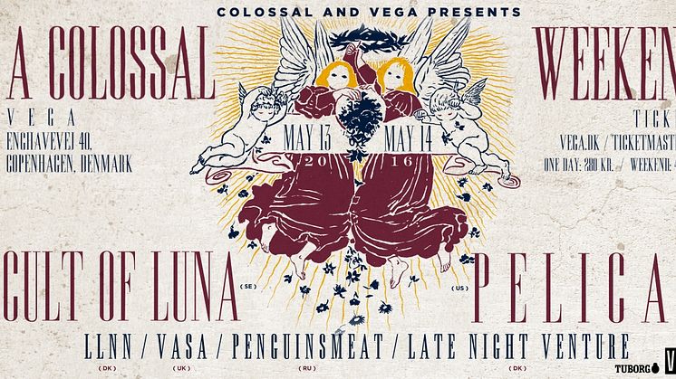 ​Cult of Luna og Pelican headliner “A Colossal Weekend” i VEGA