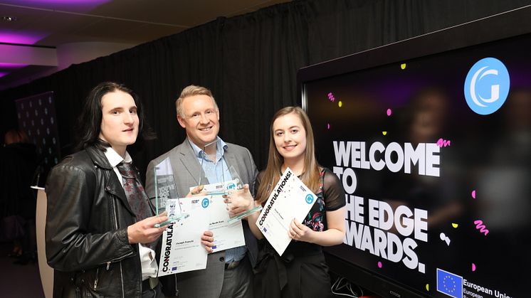 L - R: Joseph Franchi, Colin Barnes and Sarah Cooper