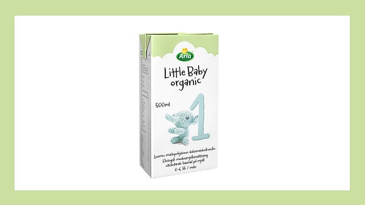 Takaisinveto: Arla Little Baby Organic 1, 500 ml (UHT)