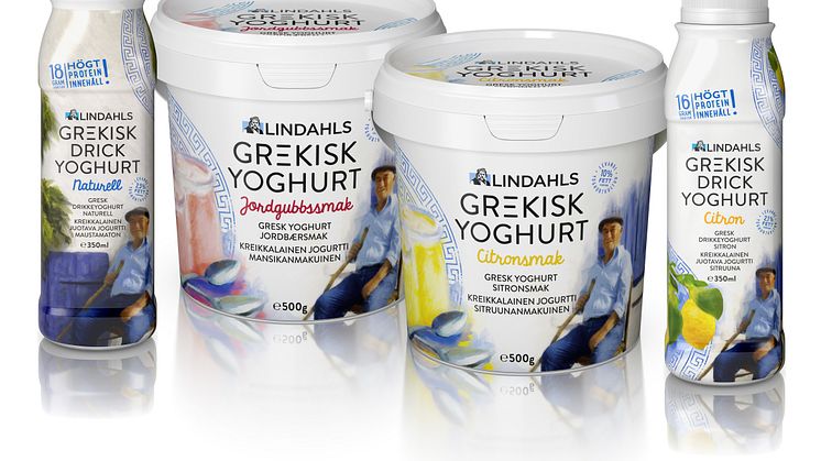 Lindahls breddar sitt grekiska yoghurtsortiment