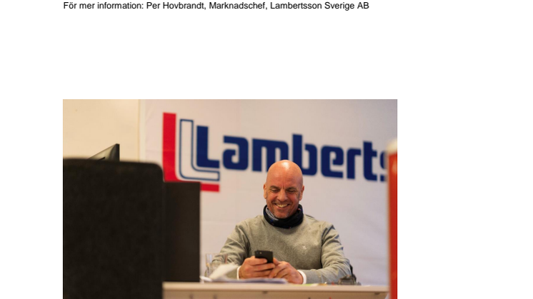 Lambertsson vinner nytt kommunavtal  
