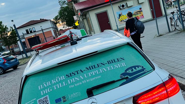 Här kör Sista-Milen-Bilen dig till dina upplevelser 