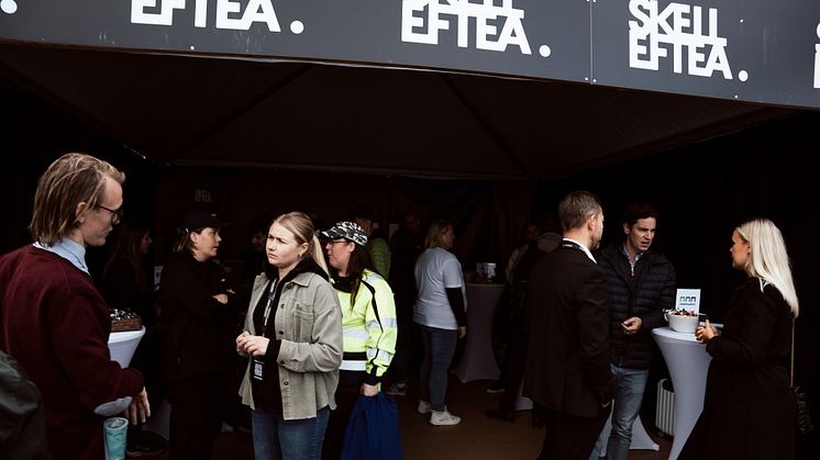 Skellefteå är en av flera  Norrlandskommuner som letar efter personal  I Kungsträdgården den 23 maj.