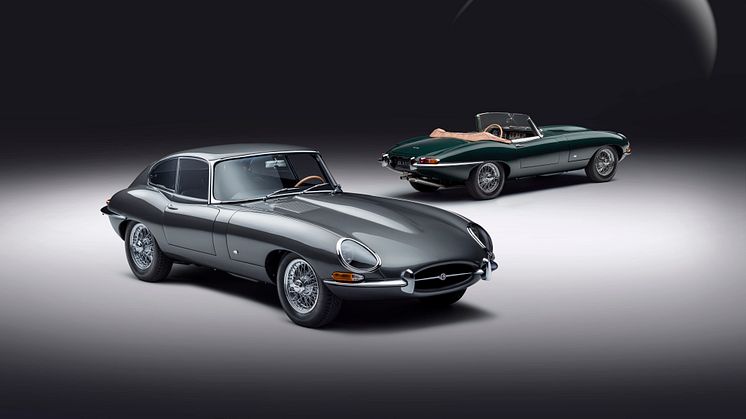 Jaguar E-type 60 Collection feirer lanseringen i mars 1961  med eksklusive Limited Edition-spesifikasjoner