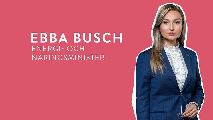 PRESSINBJUDAN: Ebba Busch besöker Västsvenska Handelskammaren