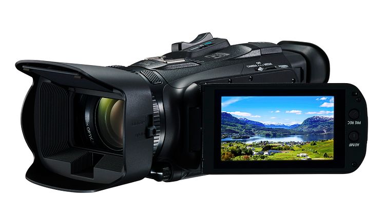 Laadukas optiikka, Full-HD kuvanlaatu sekä edistyneet tallennusmuodot. Esittelyssä Canon LEGRIA HF G26 -videokamera. 