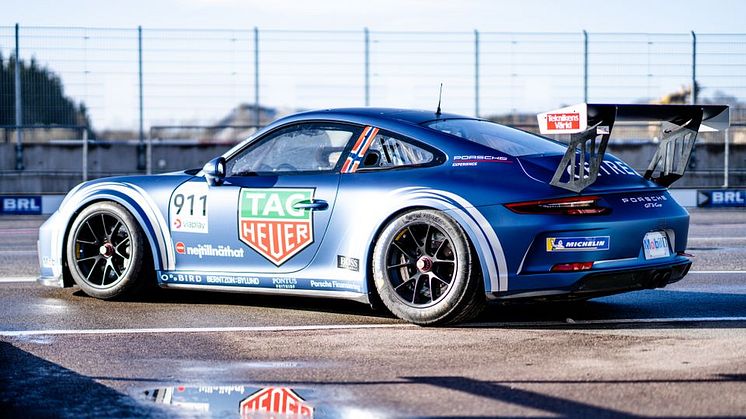 Klocktillverkaren blir huvudpartner för Skandinaviens ledande racingmästerskap - Porsche Carrera Cup Scandinavia.