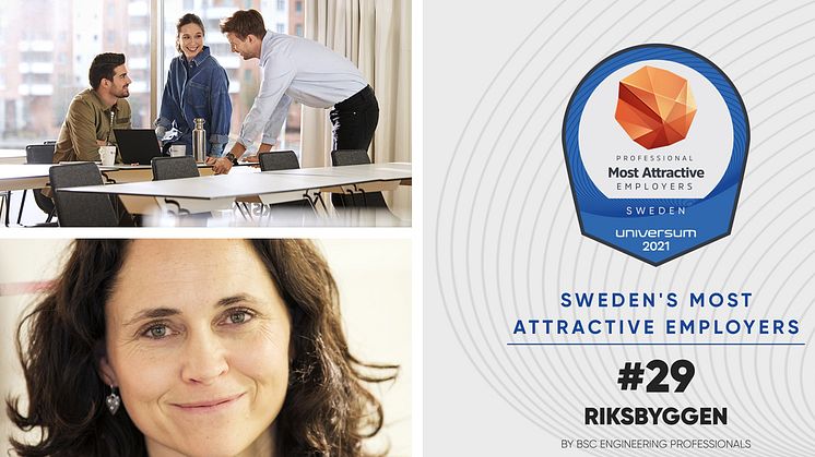 Riksbyggen lyfter i raketfart på listan över Sveriges Mest Attraktiva Arbetsgivare