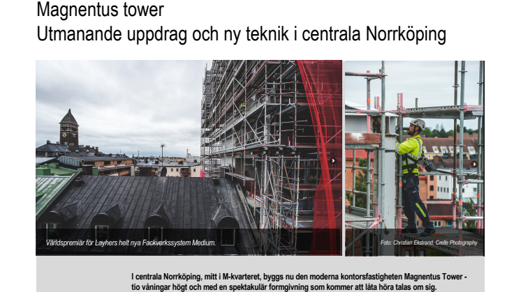 Kundcase: Utmanande uppdrag och ny teknik i centrala Norrköping
