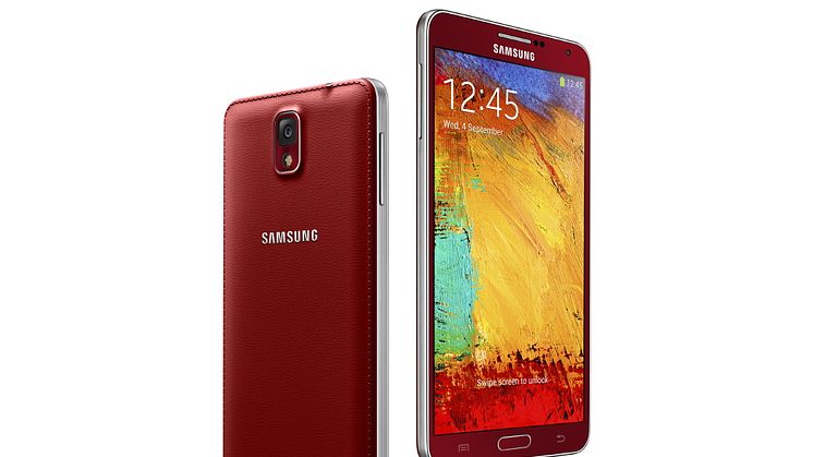 Galaxy Note 3 Merlot Red