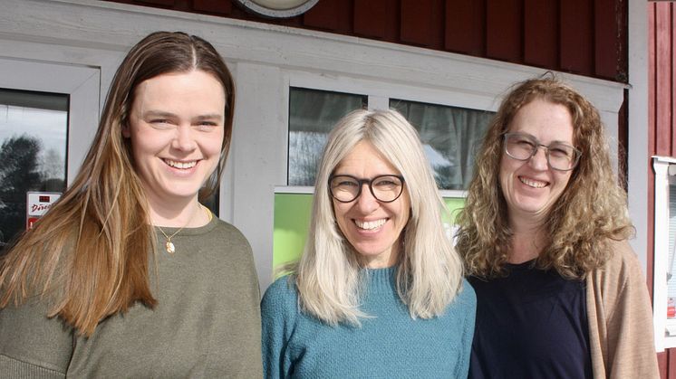 Smaka på Vindelälven och forfoodies.se gör smakrundor tillsammans. Anna Israelsson, Anna Axelson och Anna Hållsten. 