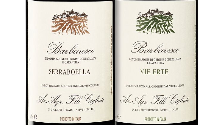 Cigliuti Barbaresco Serraboella 2015  & Barbaresco Via Erte 2015