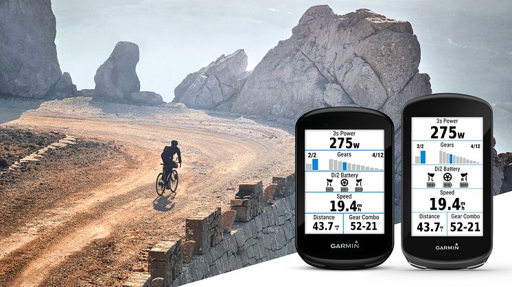 SHIMANO Di2-Update für Edge-GPS-Radcomputer von Garmin