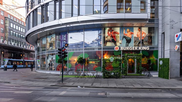 Billede fra en lignede restaurant i Oslo, Norge