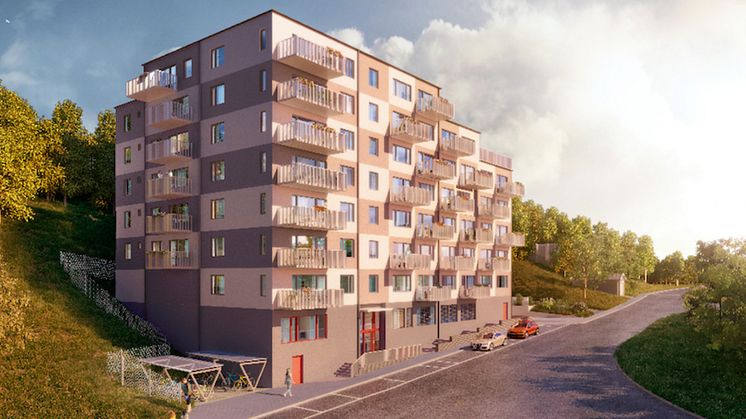 Riksbyggen uppför 36 bostadsrätter i Bohus, Ale kommun