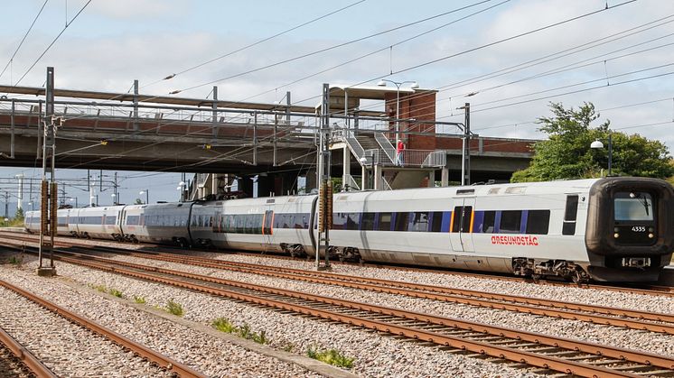 Första morgontåget från Halmstad och Laholm (bilden) tidigareläggs när Trafikverket genomför banarbeten.